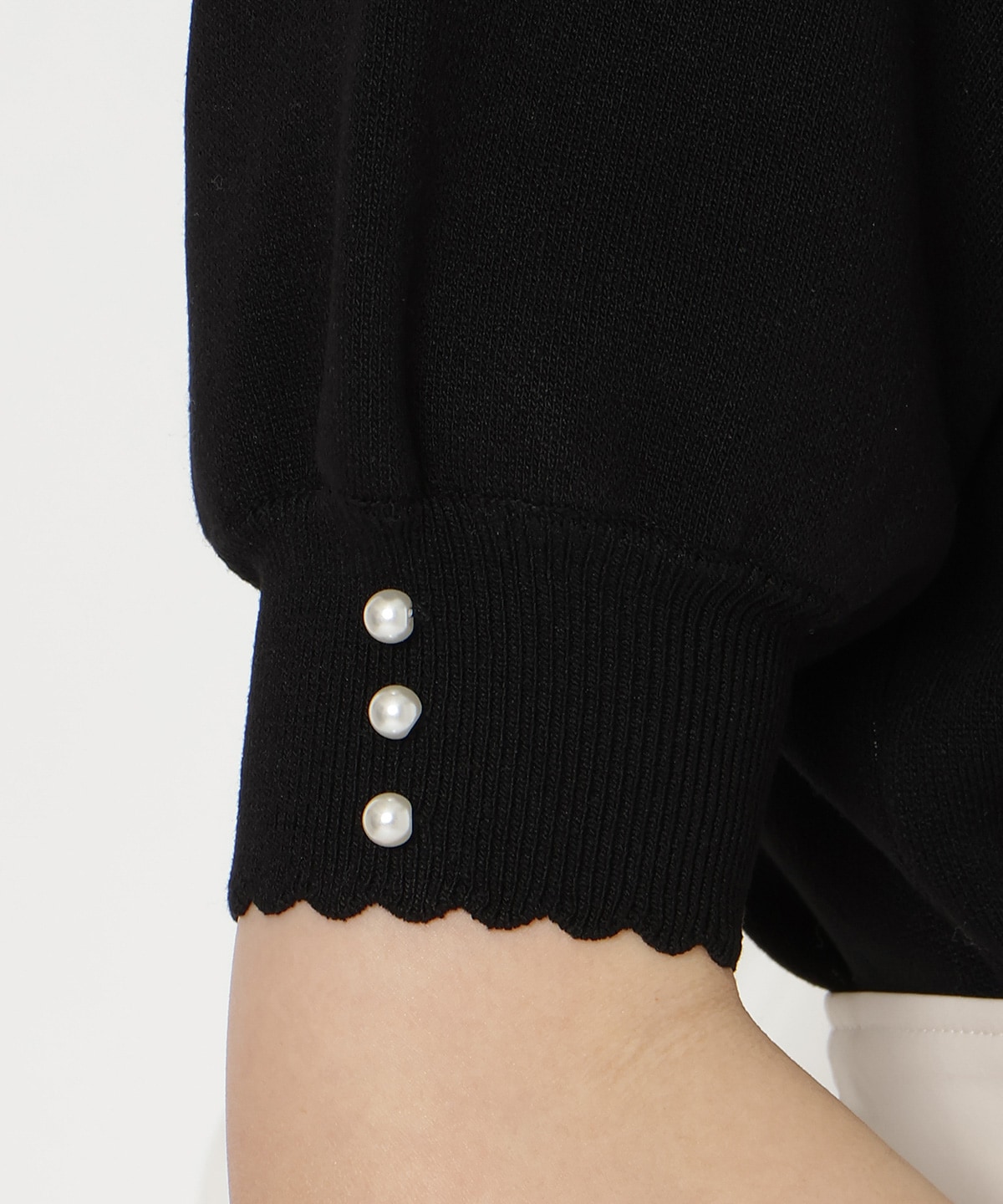 【2/27(fri)発売】リボンジャガードパフニット