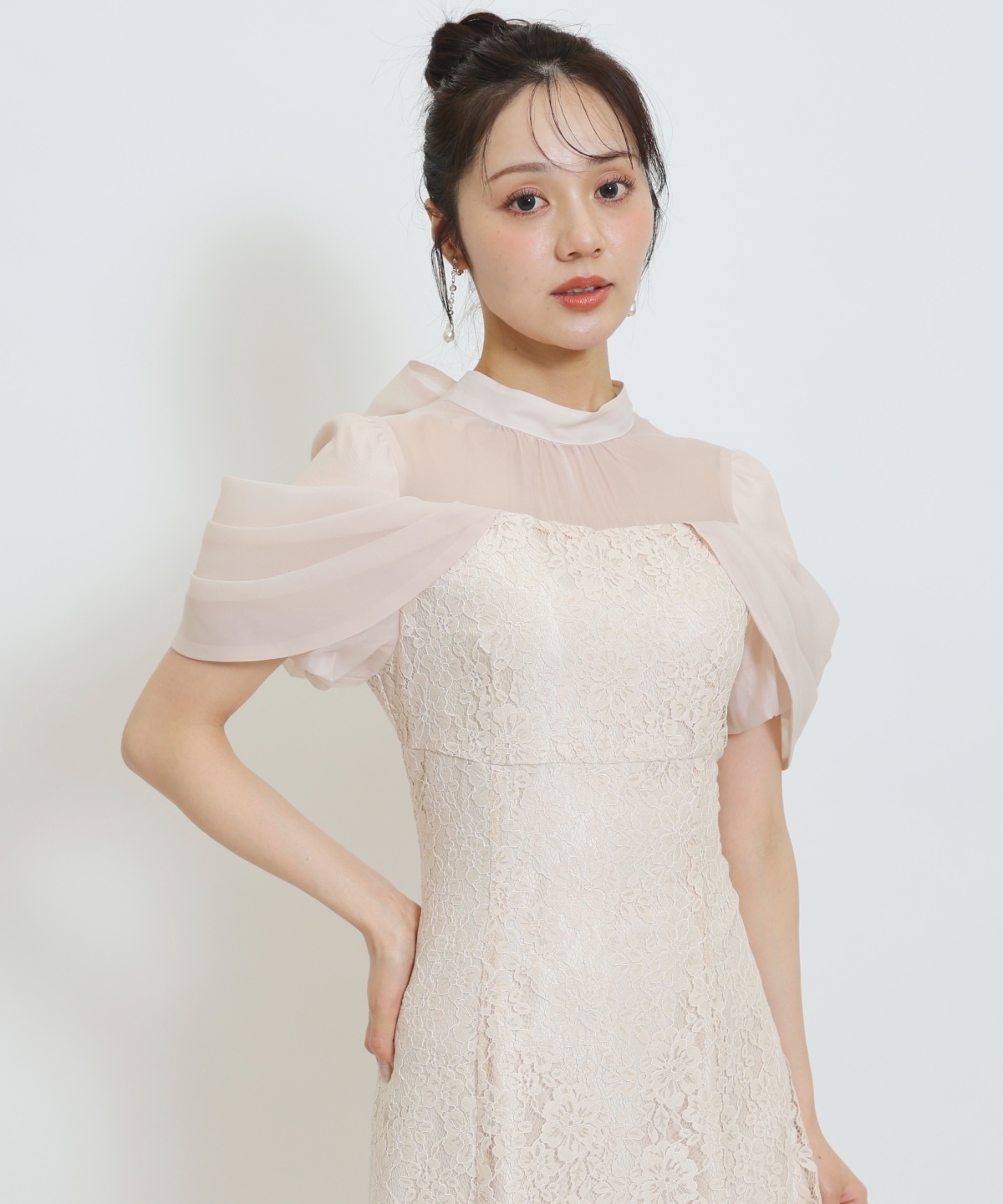シアーベールドレス