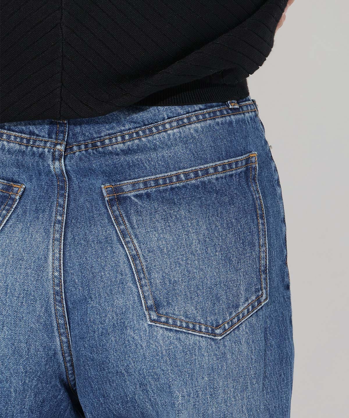 デニムバギーパンツ