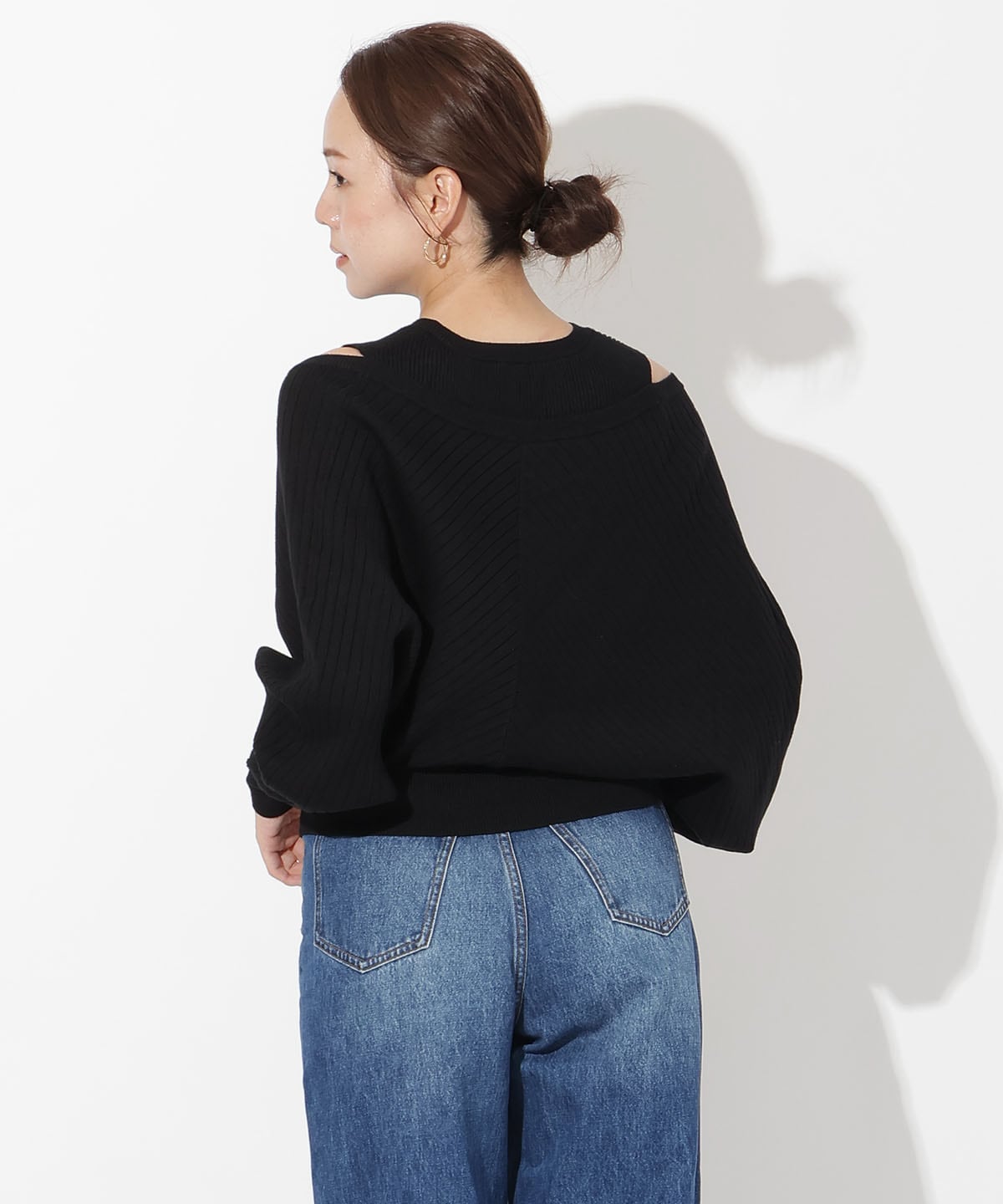 ManyWayレイヤードニットプルオーバー