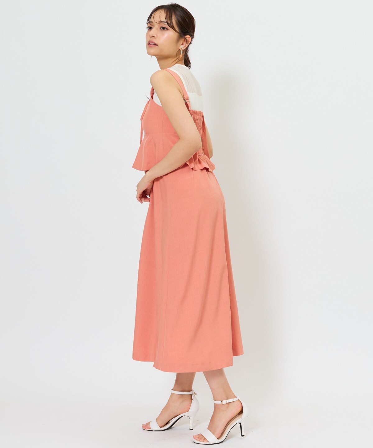 フロントレースアップジャンスカ