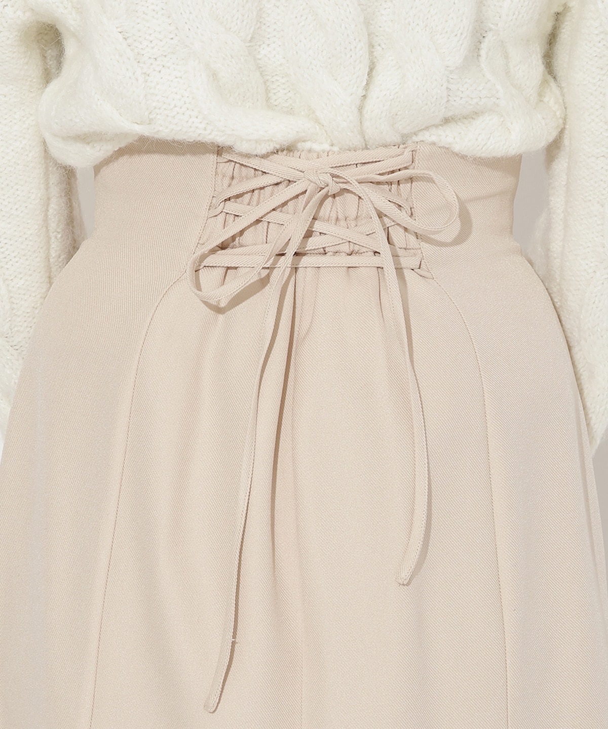 フロントZIPマーメイドスカート