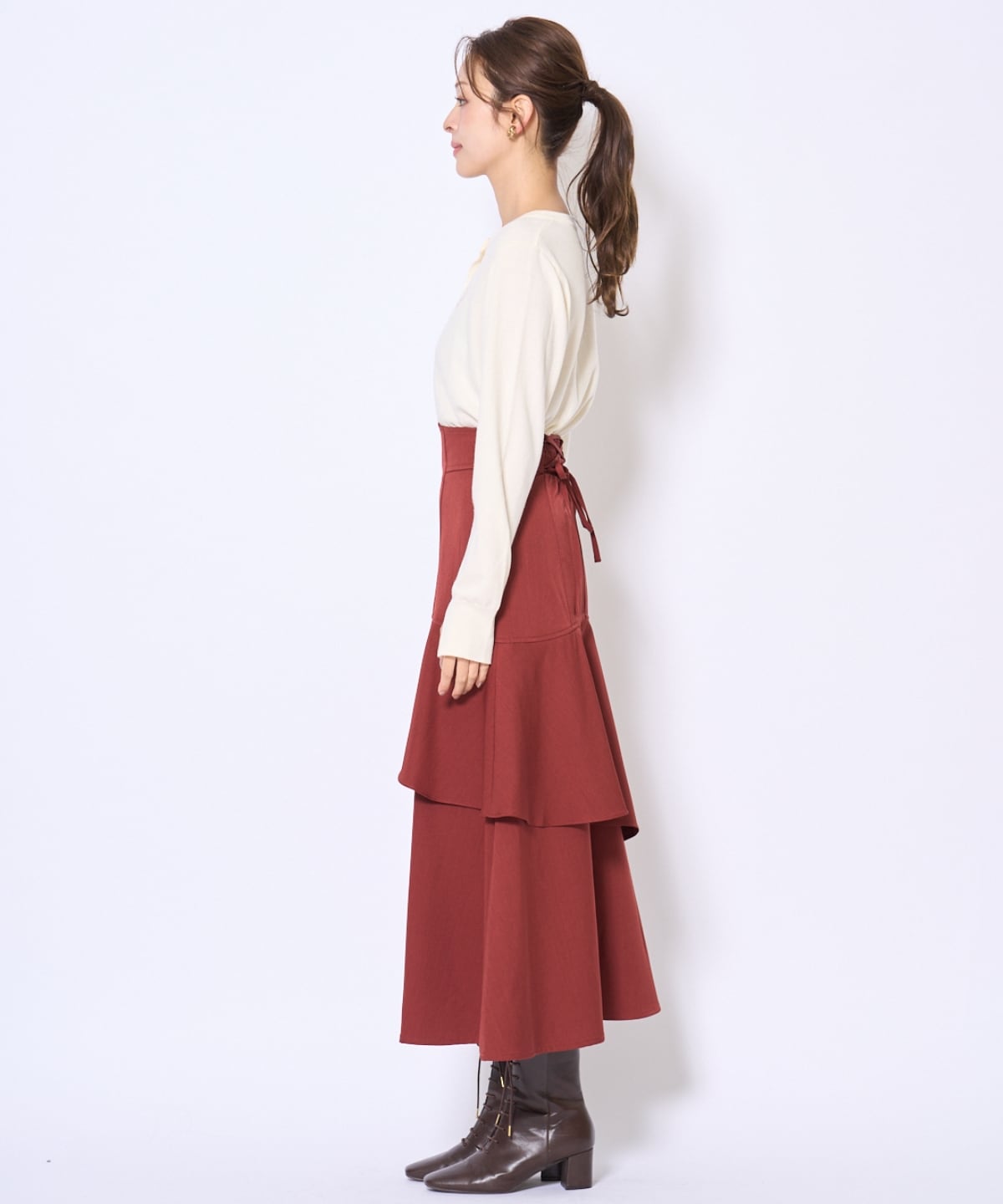 インナーミニティアードスカート