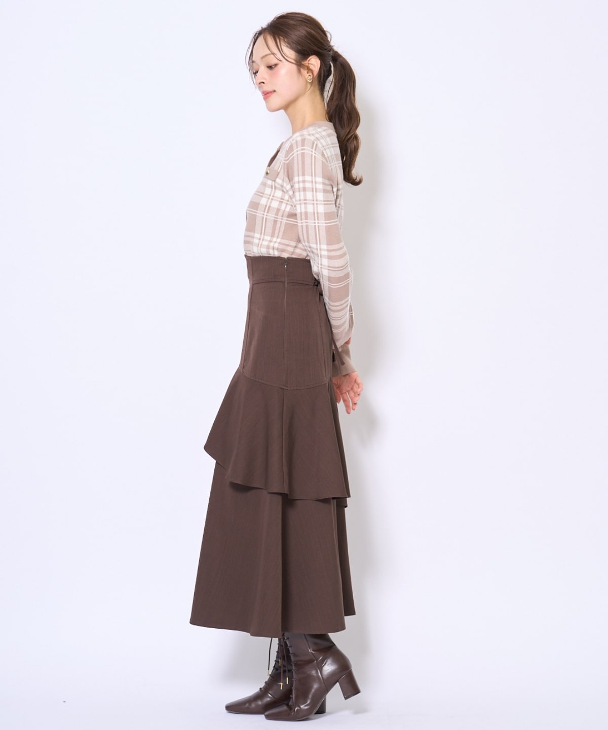 インナーミニティアードスカート