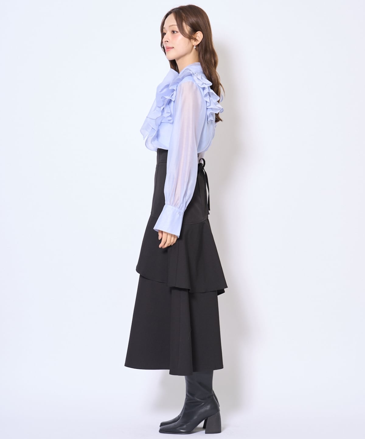 インナーミニティアードスカート