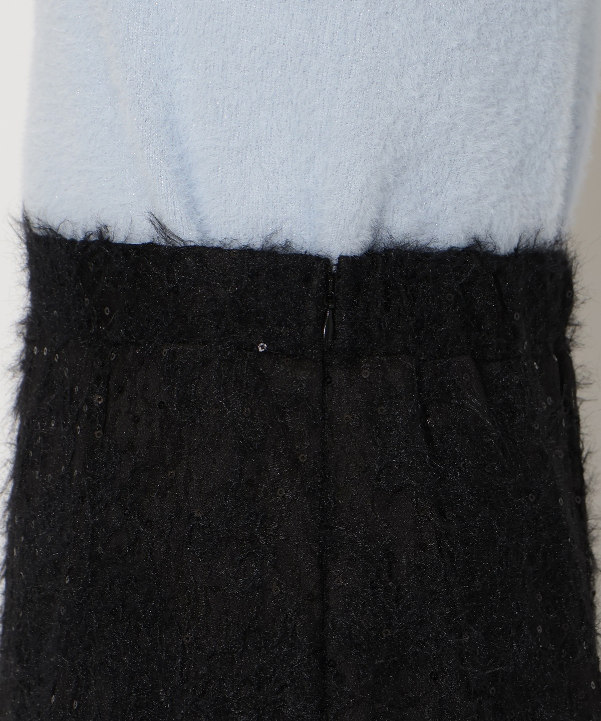 へアリーレースマーメイドスカート