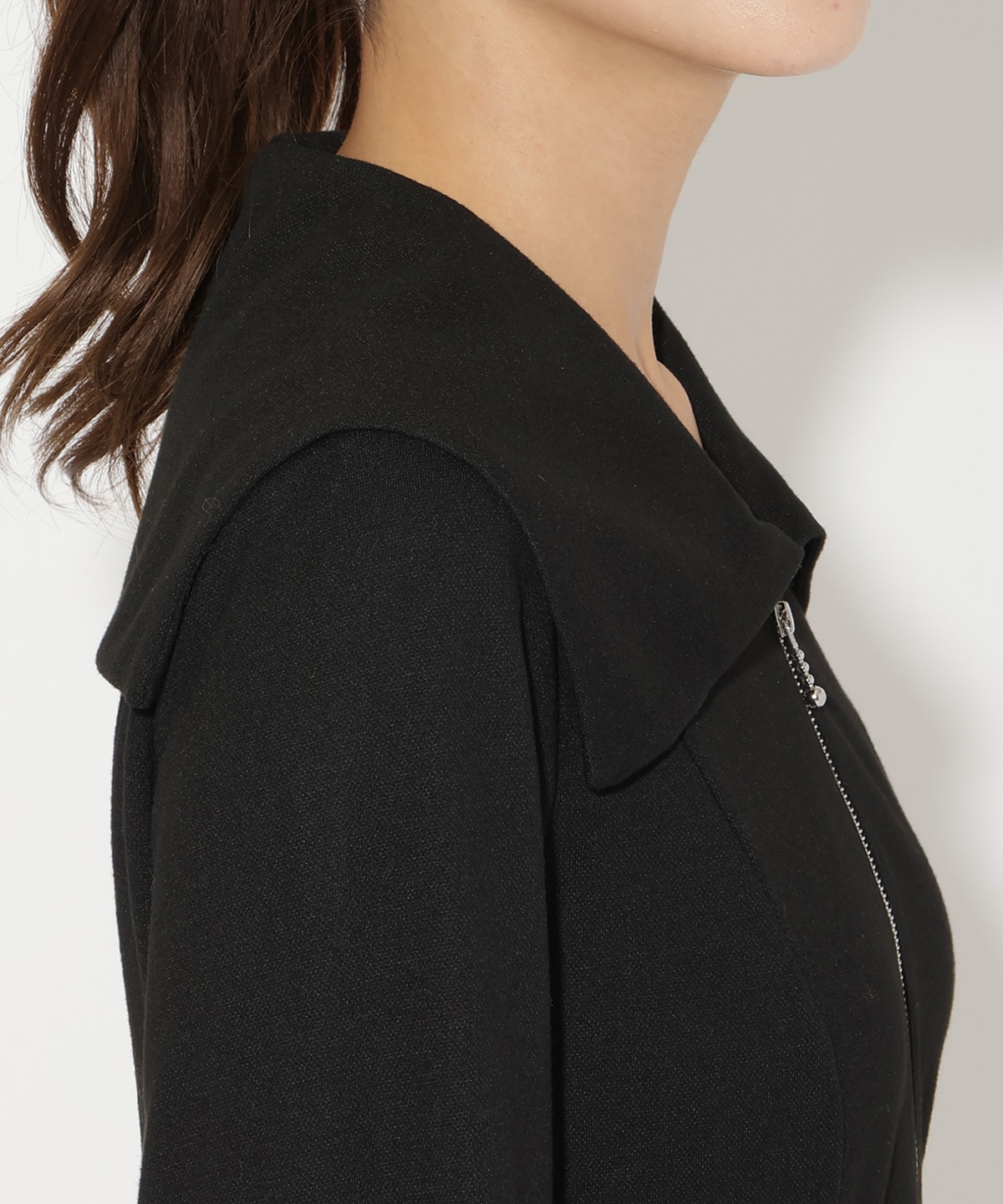 センターZIPミニワンピース