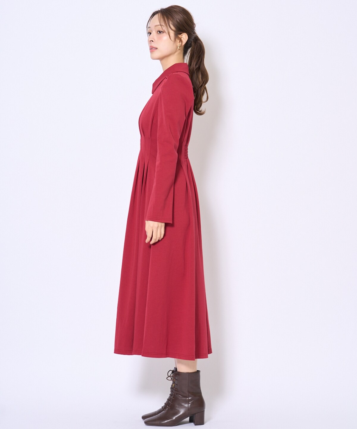 3日間値下げ】タグ付 新作ne Quittez pas ワンピース 別注RED 3日間