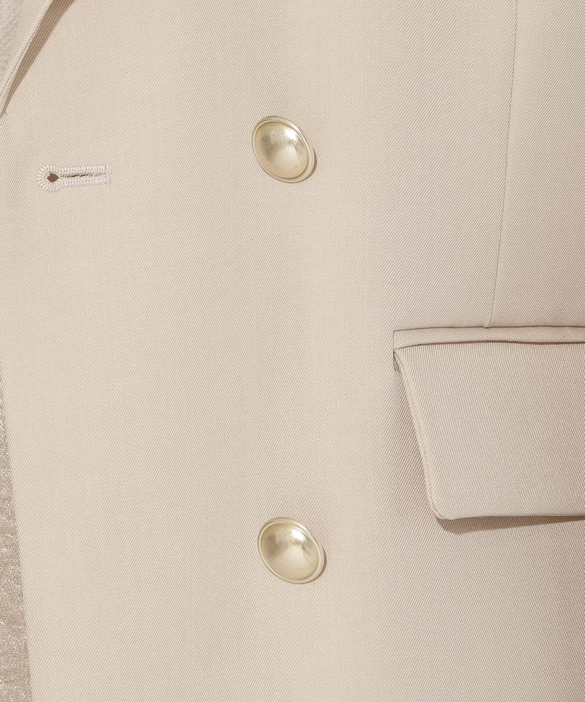 ダブルブレストテーラードジャケット