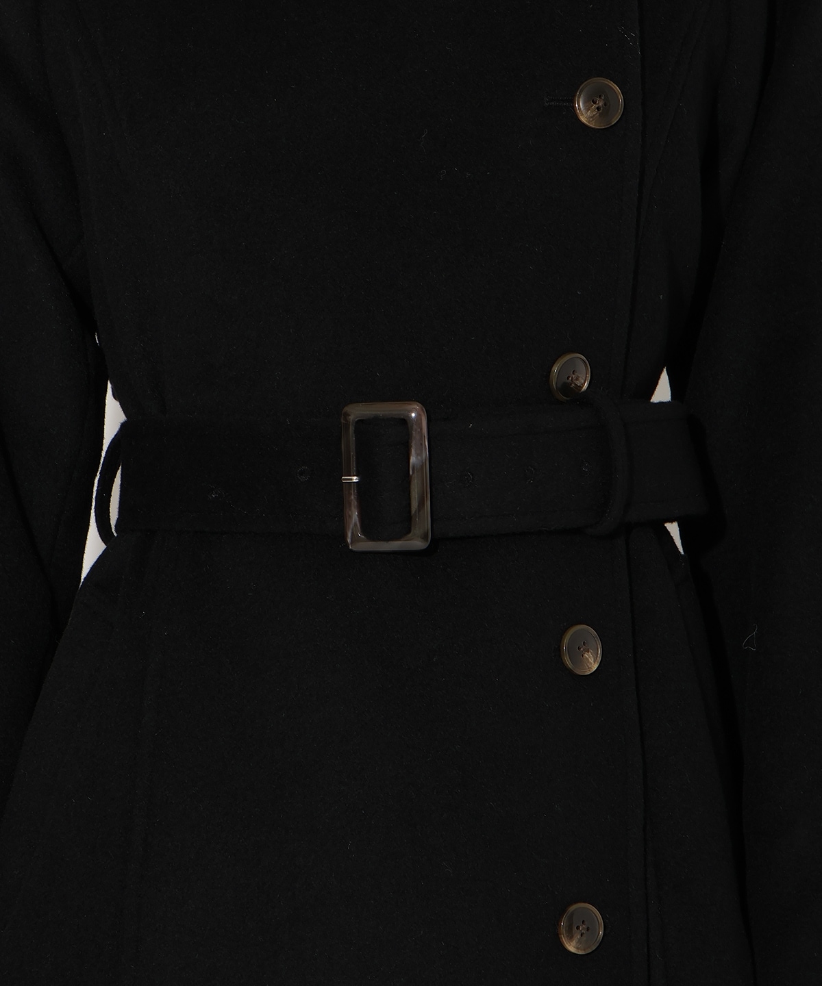 ウールビーバーロングコート