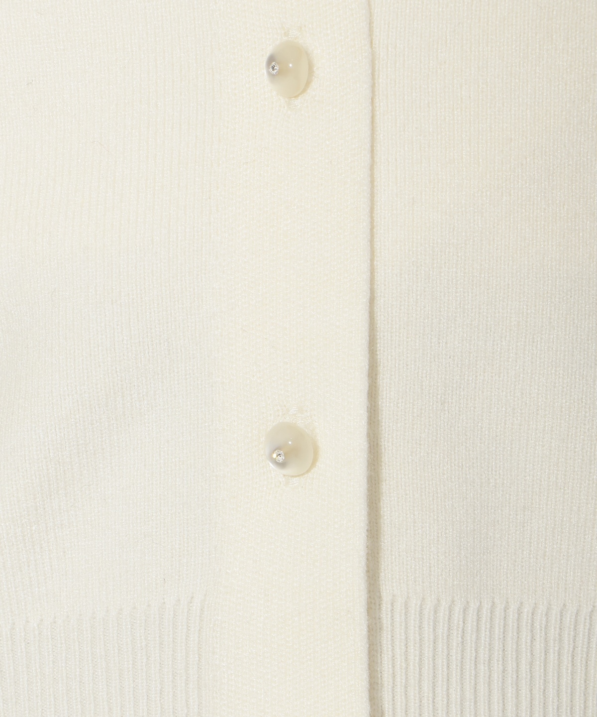 ビジュー×パールニットカーディガン