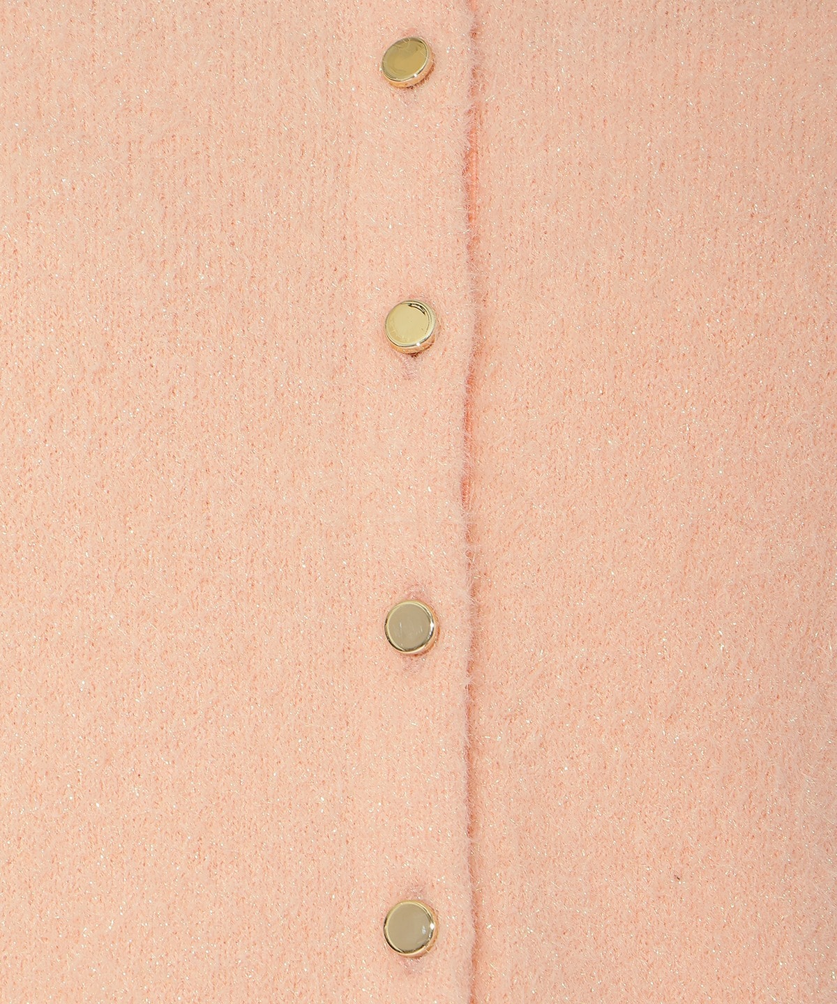 ラメシャギーニットカーディガン