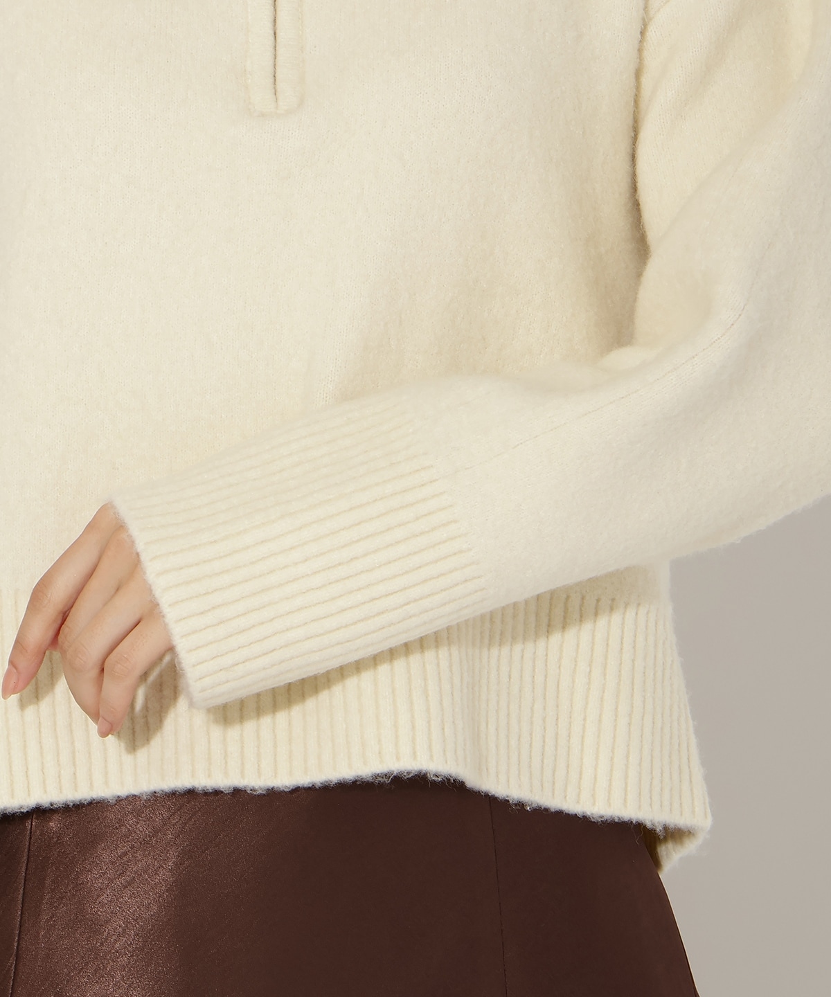 ZIPビッグカラープルオーバー