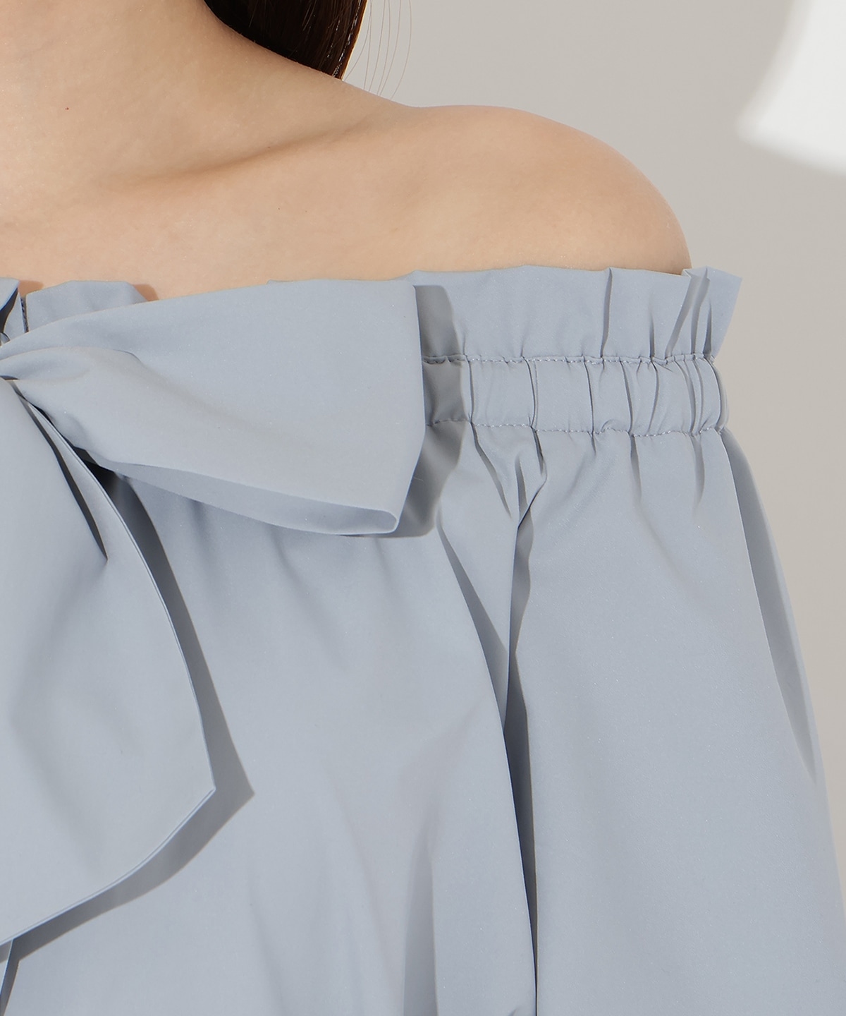 【先行予約受付中】ドロストボウタイ2WAYブラウス