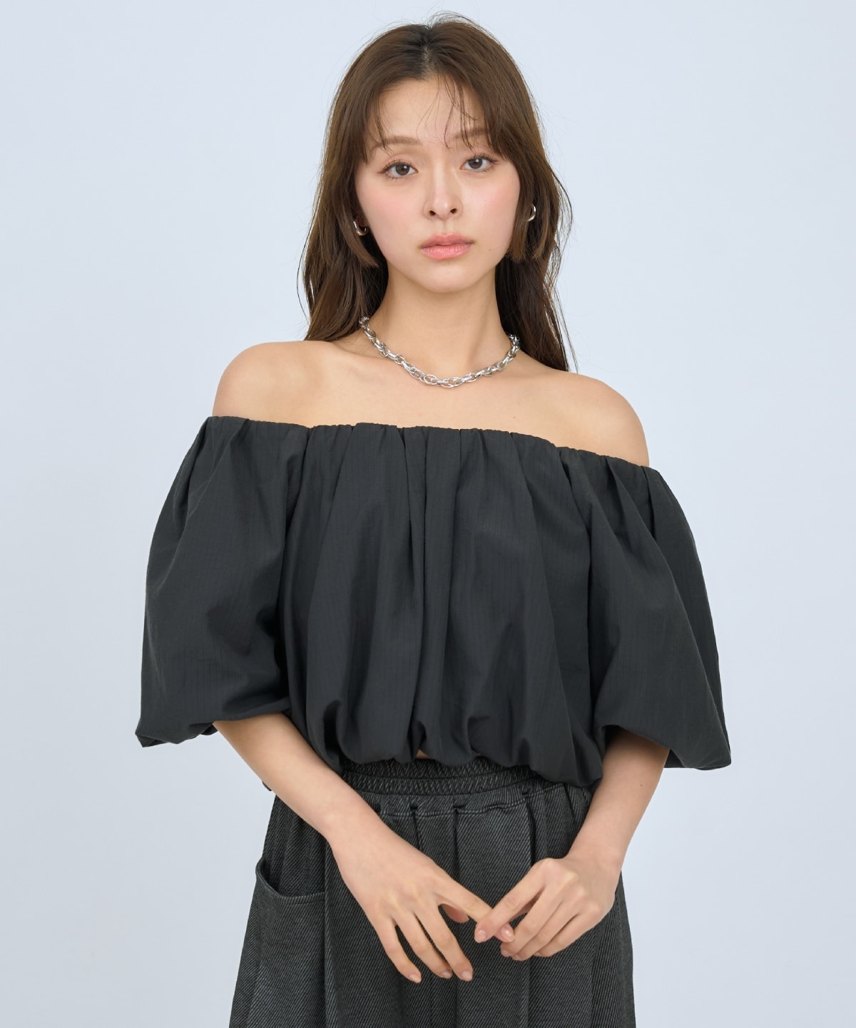 【先行予約受付中】2WAYバルーンブラウス