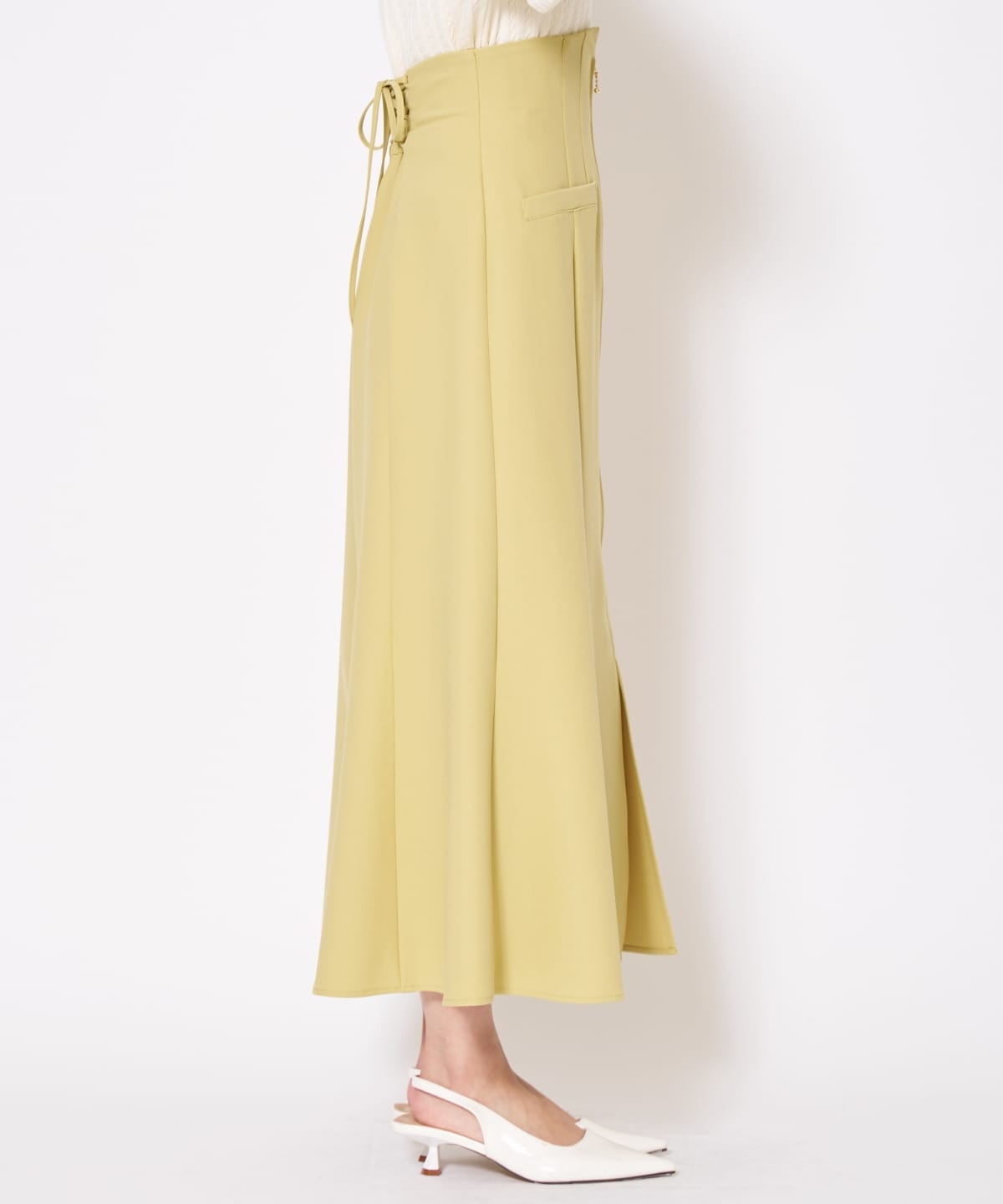 【先行予約受付中】フロントZIPマーメイドスカート