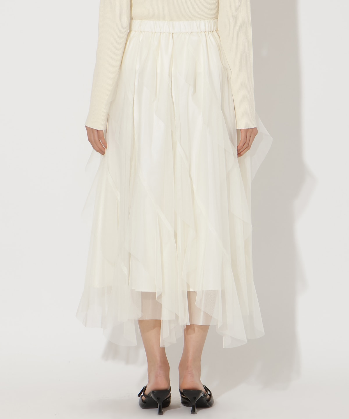【先行予約受付中】ラッフルフリルチュールスカート