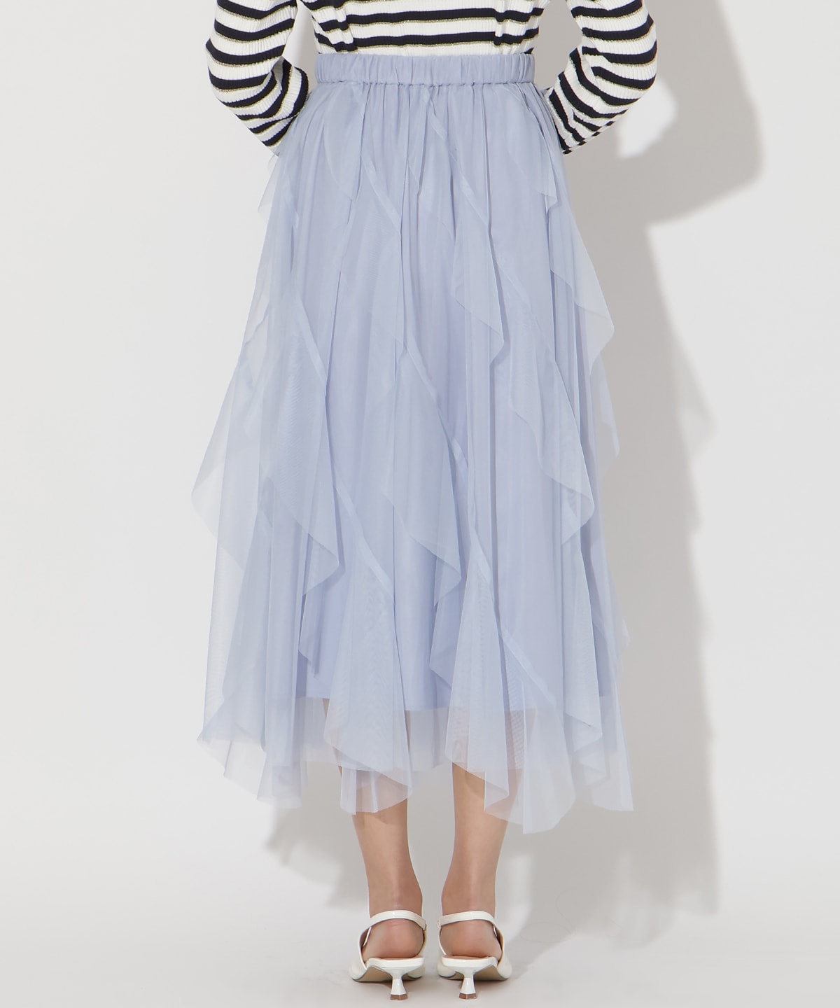【先行予約受付中】ラッフルフリルチュールスカート