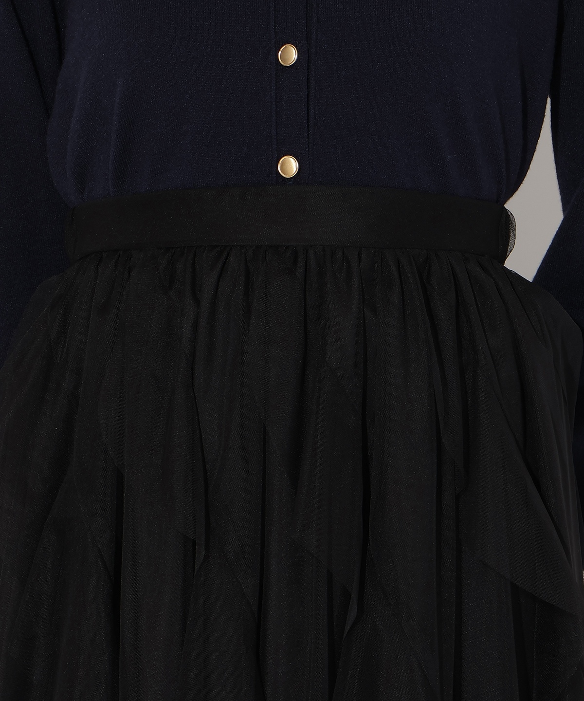 【先行予約受付中】ラッフルフリルチュールスカート