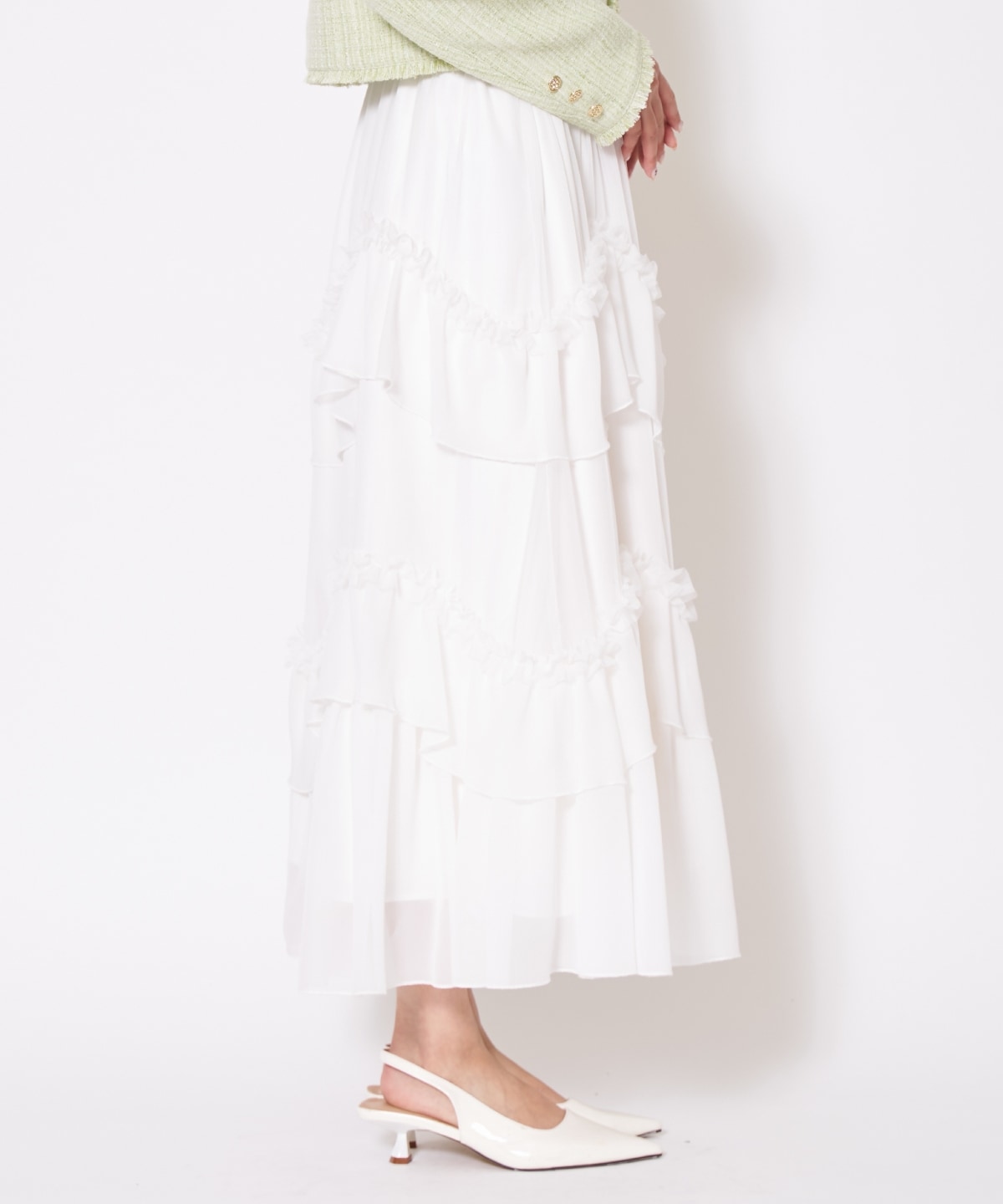 【先行予約受付中】ティアードチュールスカート