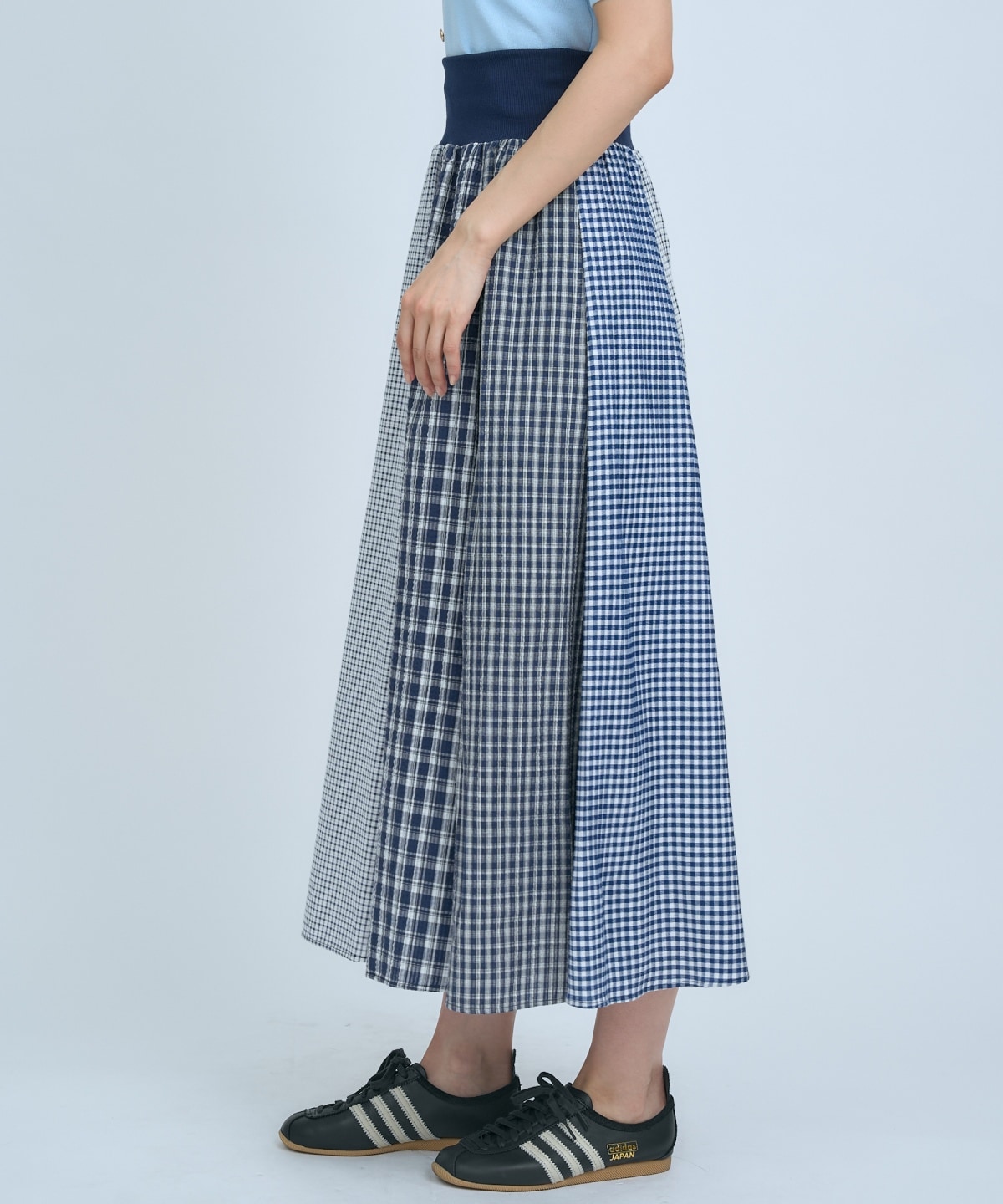 サッカーギンガム組み合わせスカート