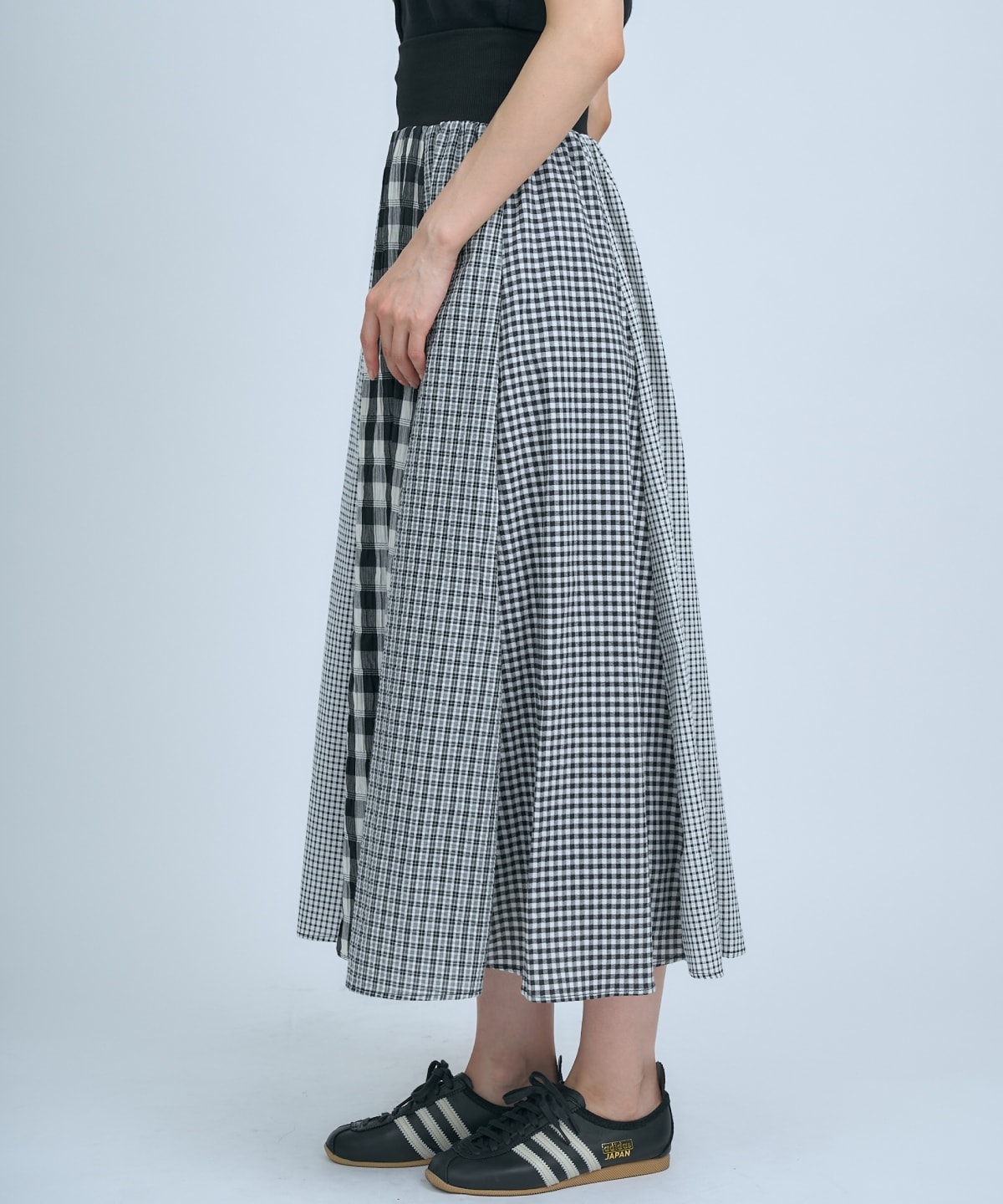サッカーギンガム組み合わせスカート