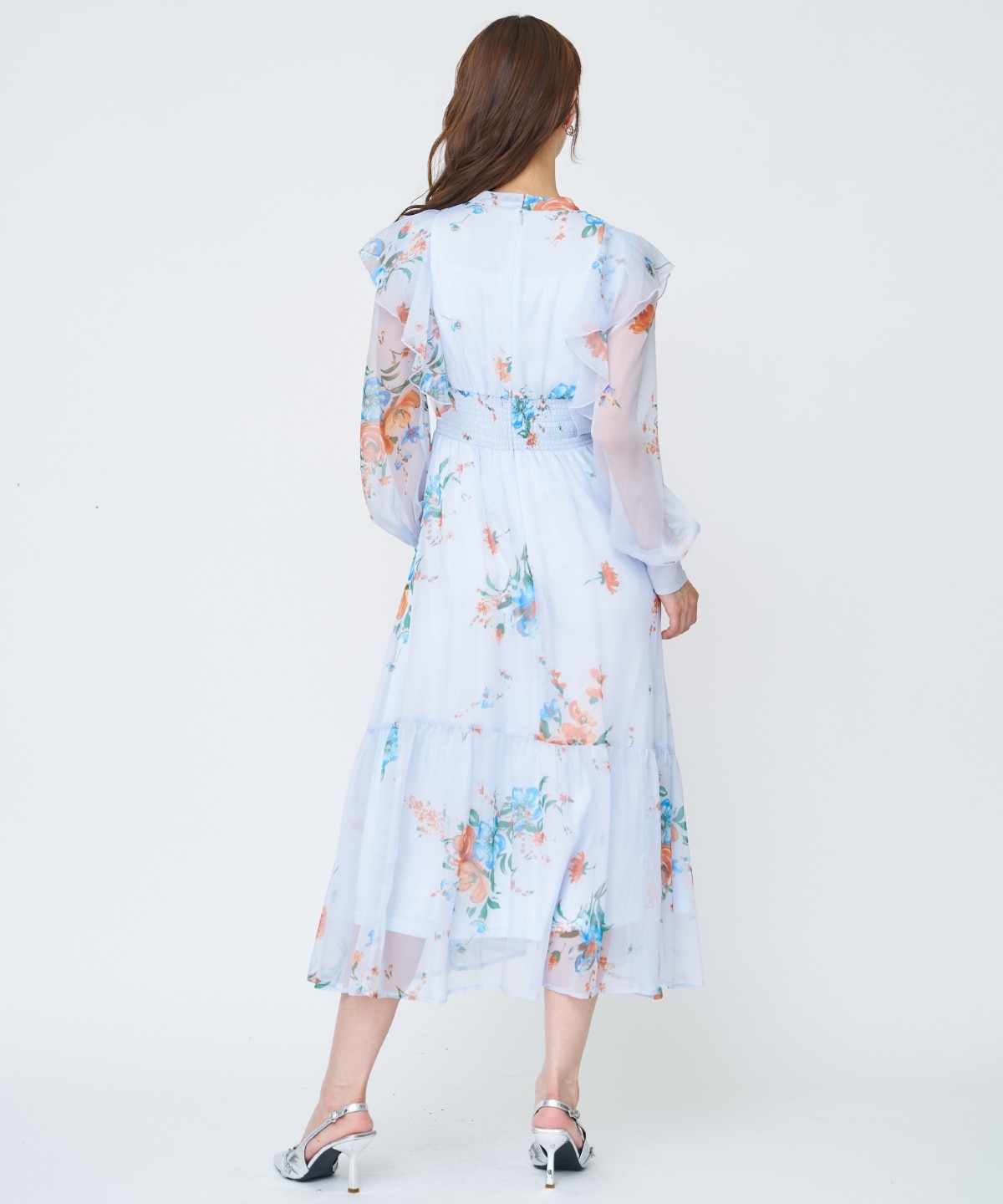 【先行予約受付中】フラワープリントタックワンピース