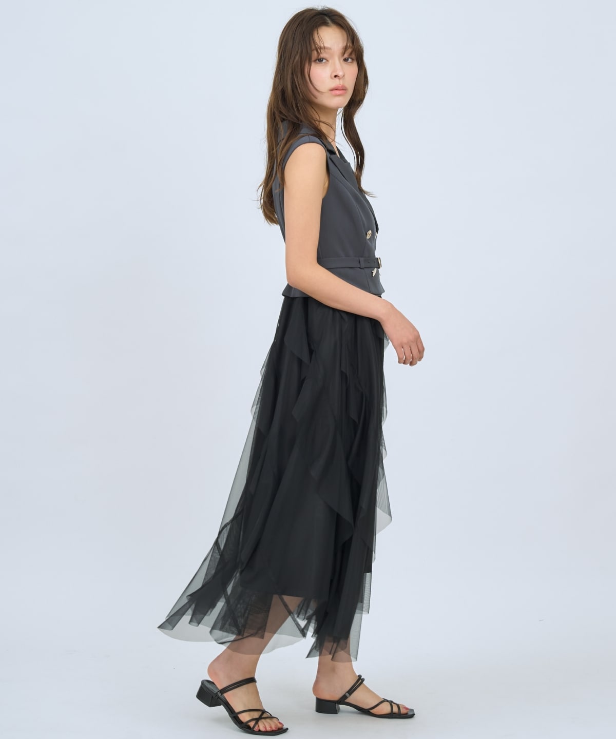 【先行予約受付中】アシメチュールトレンチジャンスカ