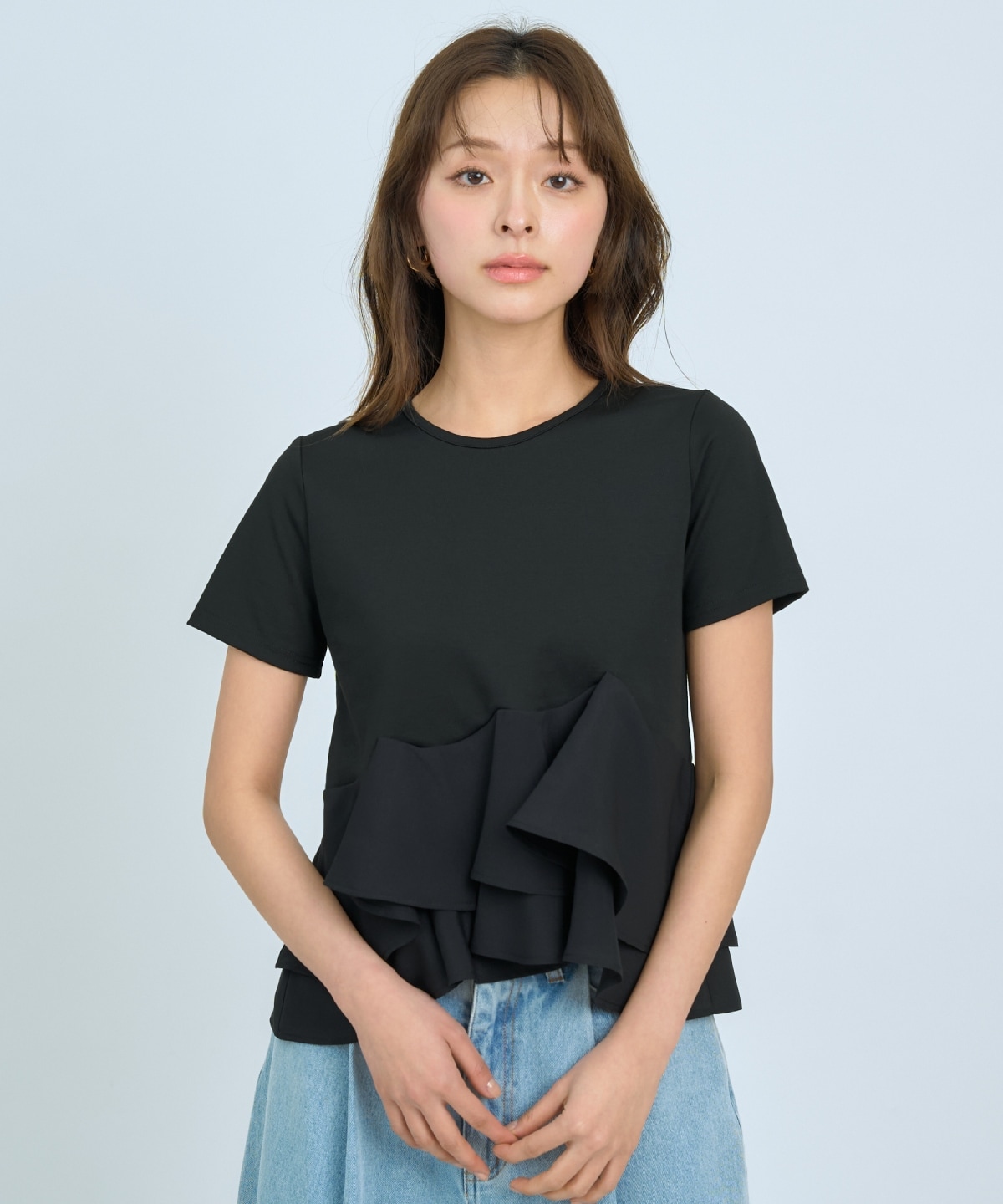 【先行予約受付中】ペプラムカットトップス