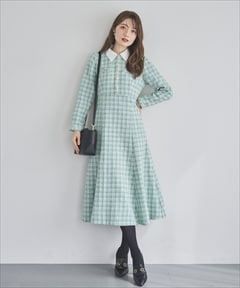 グリーン系チェック