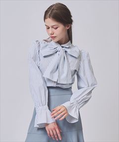 ネイビー系ストライプ