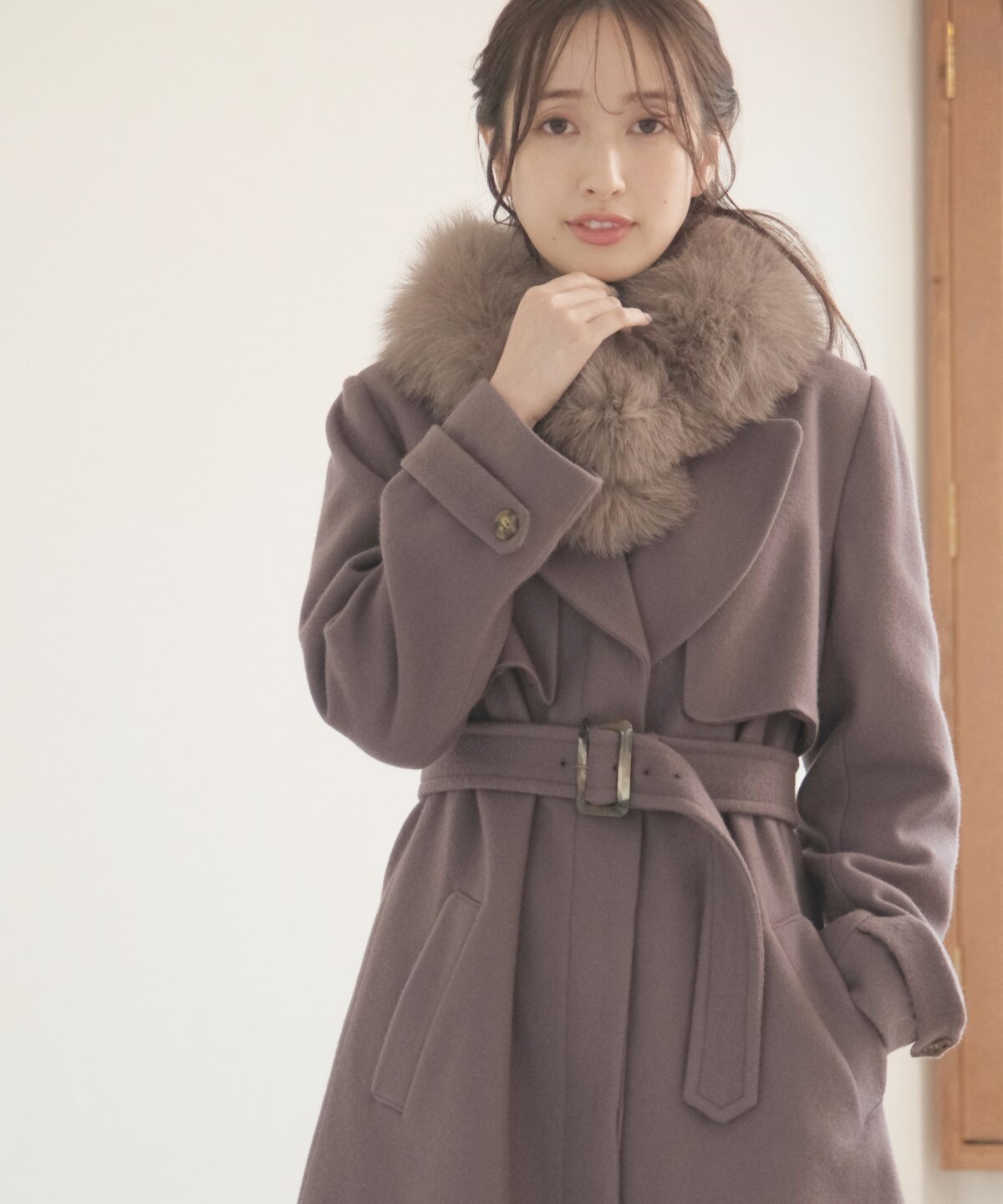 WILLSELECTION❤︎9wayふわふわフォックスファーコート WILLSELECTION❤︎9wayふわふわフォックスファーコート