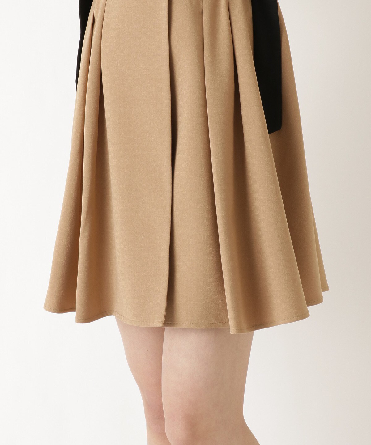 ダブルバックル半袖ミニシャツワンピース F ベージュ Redyazel 公式オンラインショップ バーンデストローズ