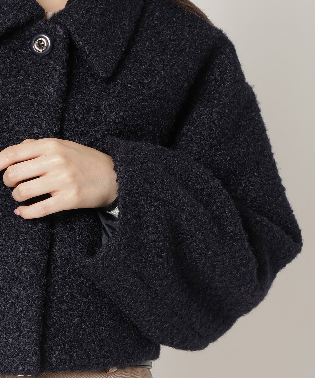 ブークレショートコート