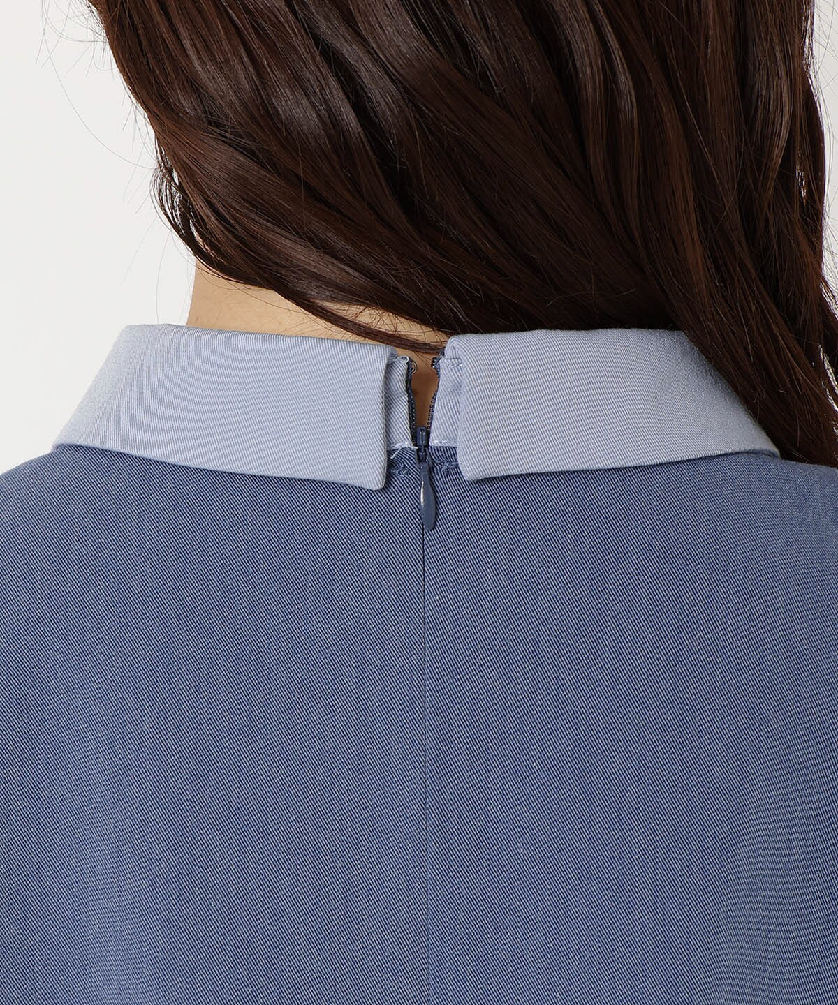 【セットアップ可能】配色襟トップス