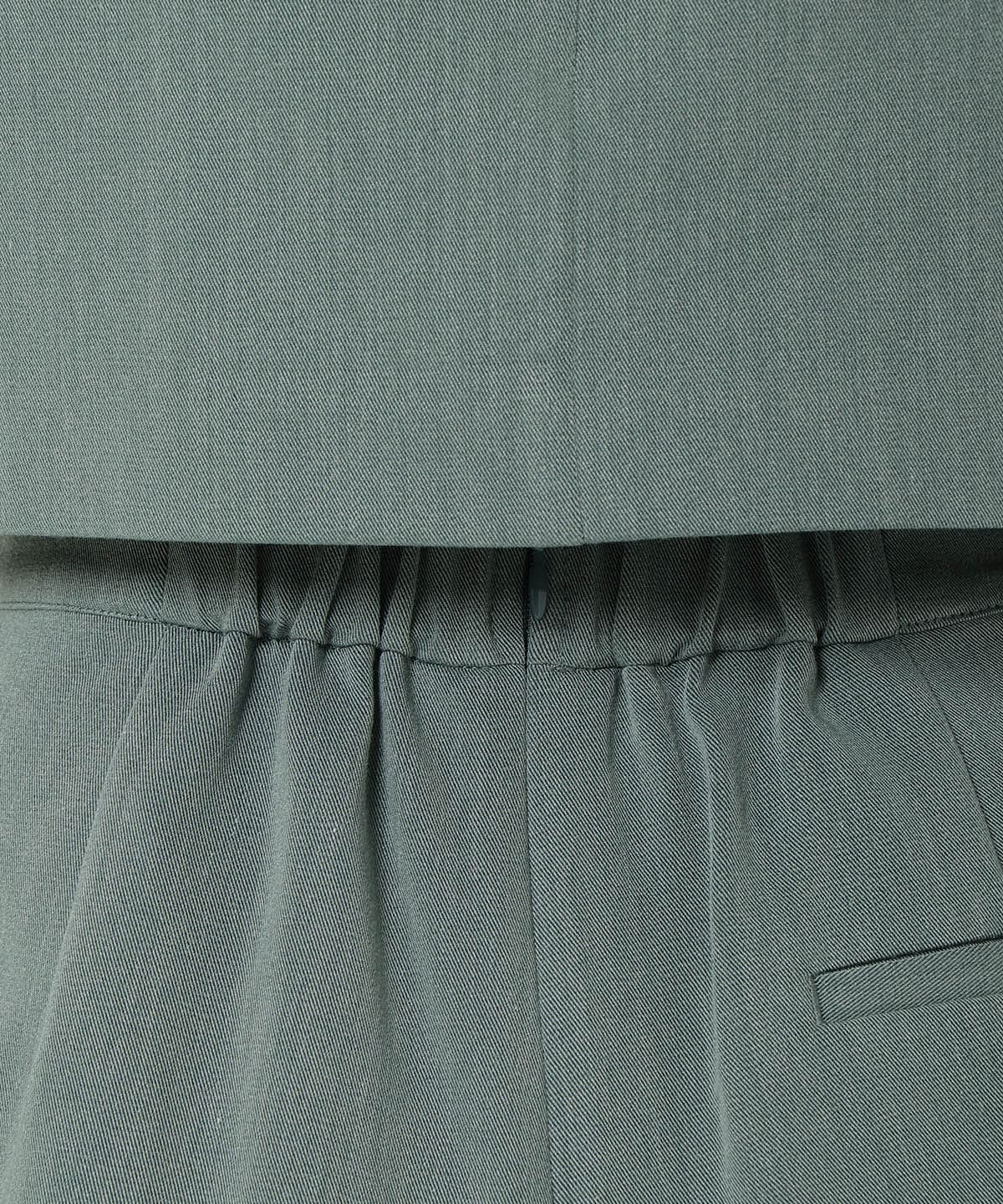 【セットアップ可能】サイドビットプリーツスカパン