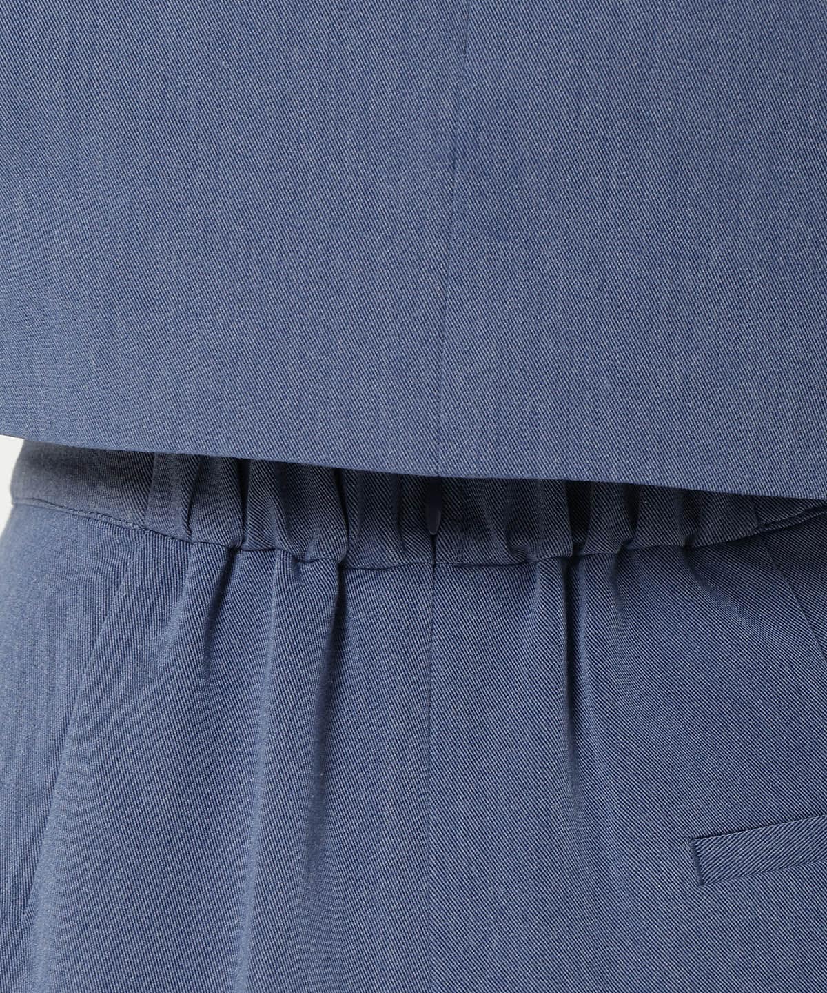 【セットアップ可能】サイドビットプリーツスカパン