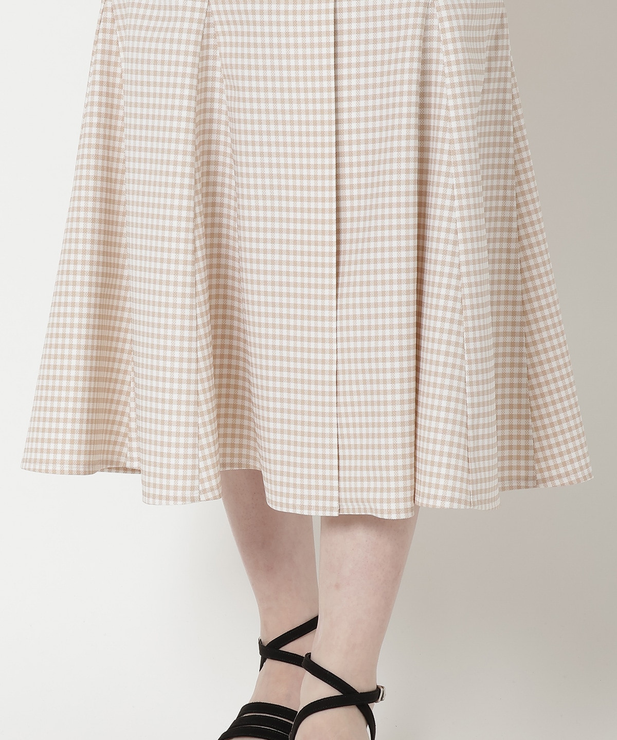 デコルテリボンあきマーメイドワンピース