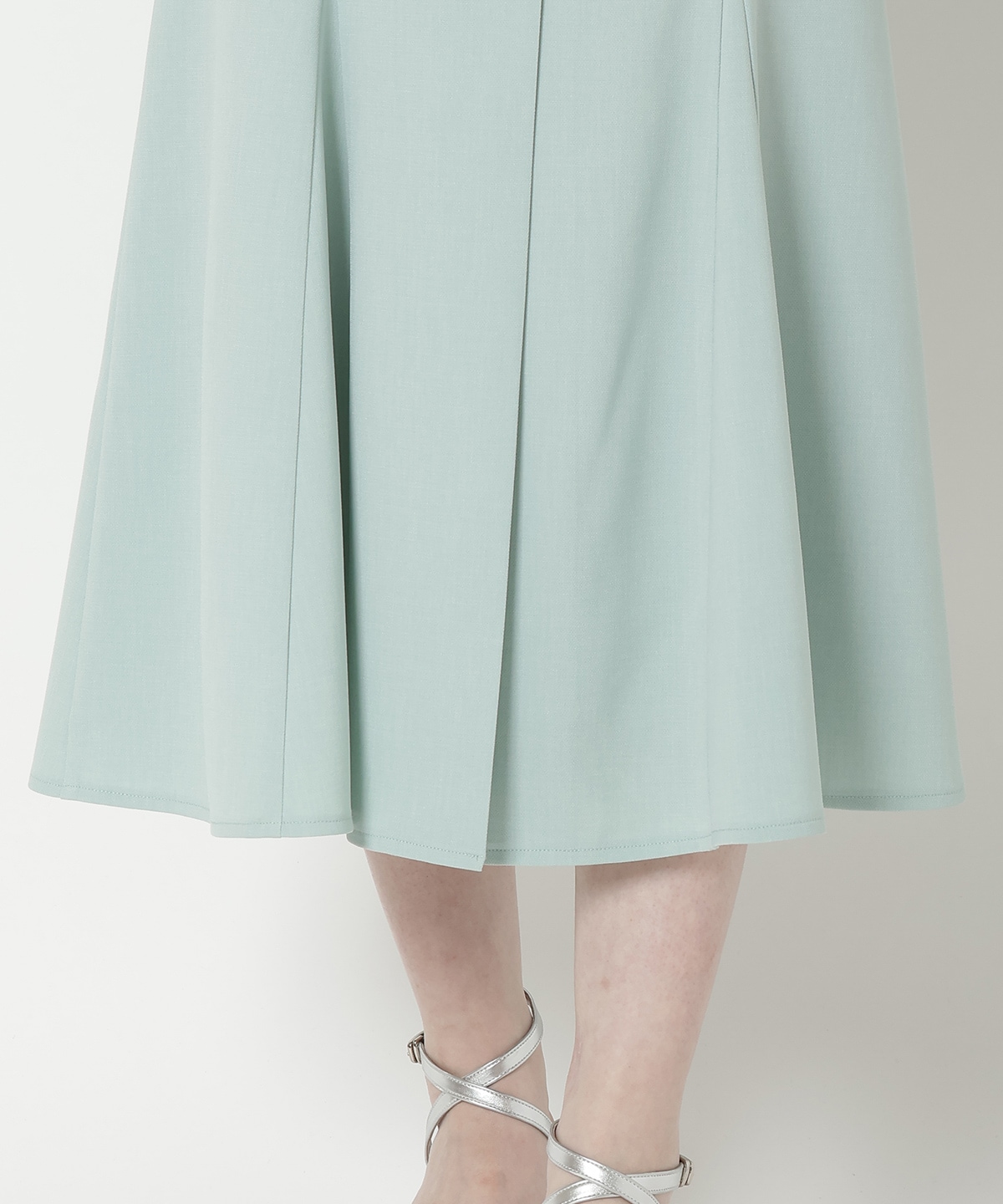 デコルテリボンあきマーメイドワンピース