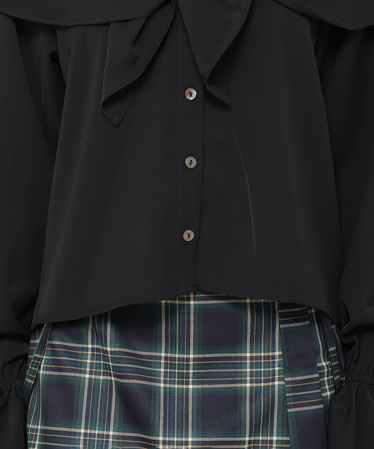 ２wayビッグカラーブラウス