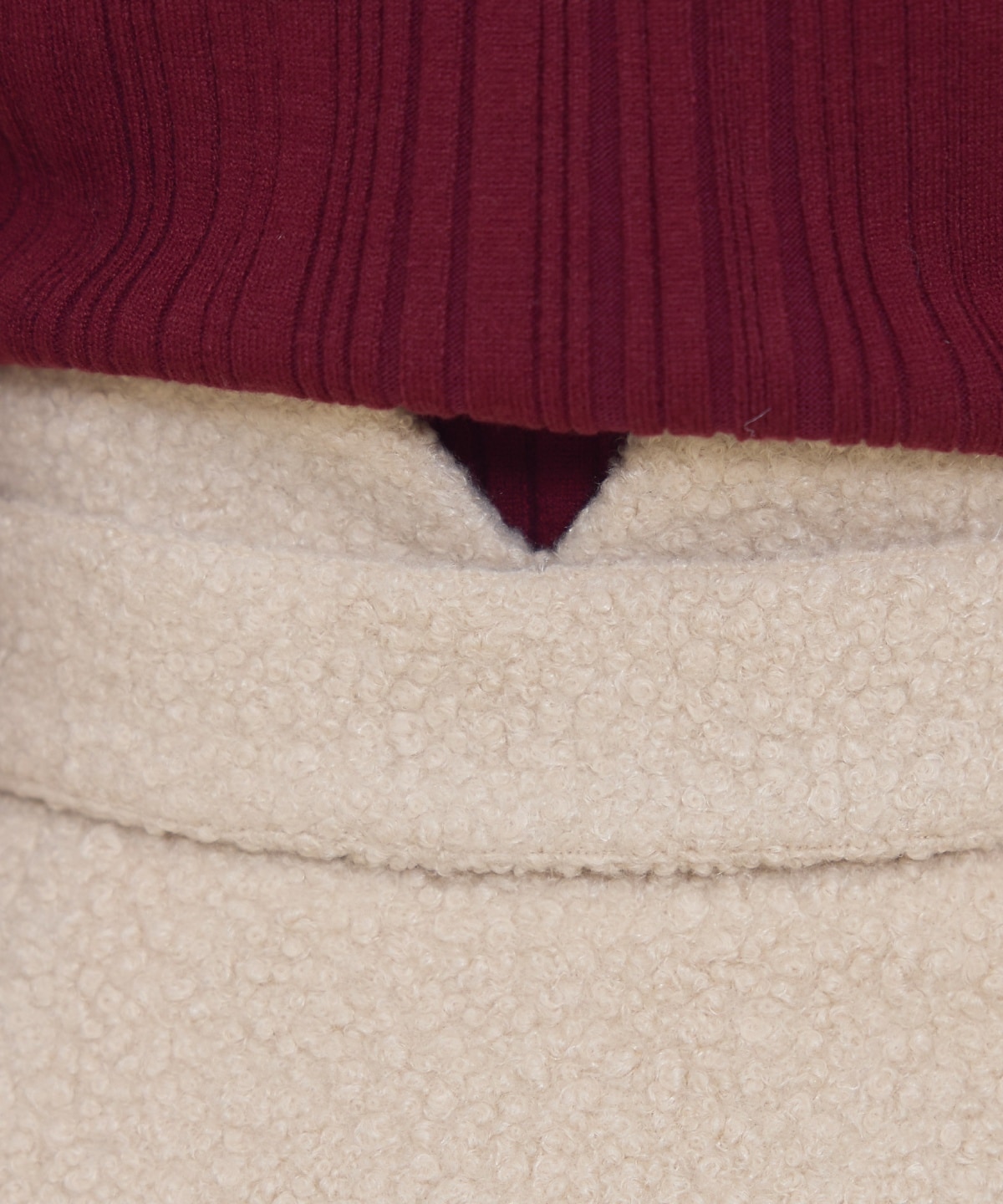 ベルティッドブークレミニスカート