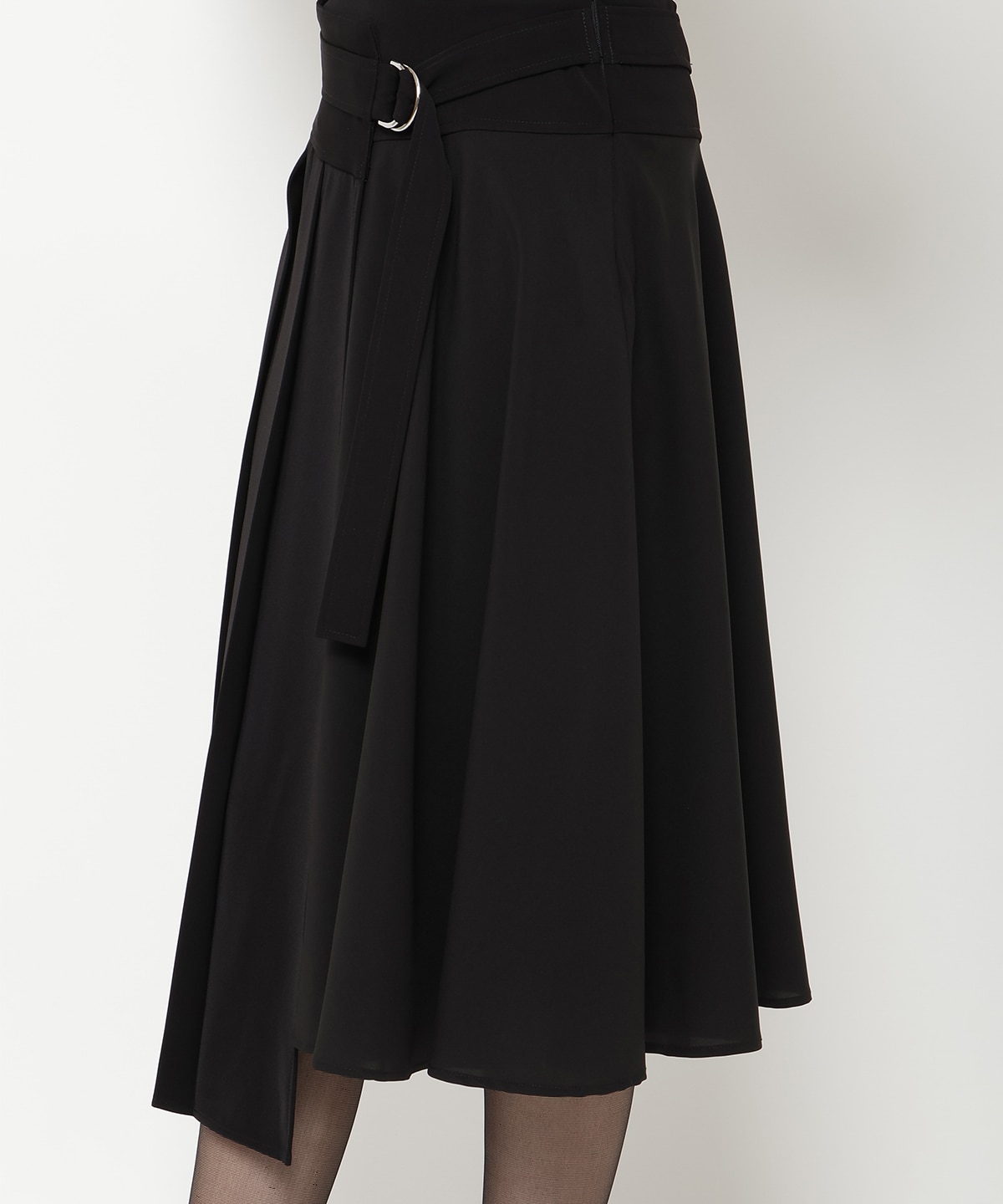 コンビネーションアシメプリーツスカート