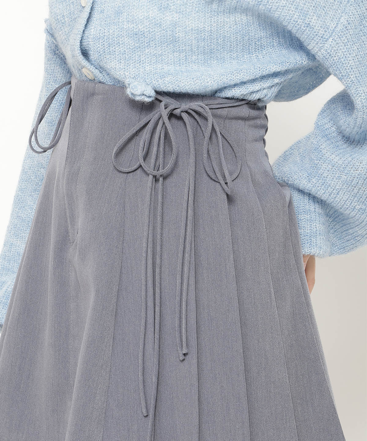 ダブルリボンミニスカート