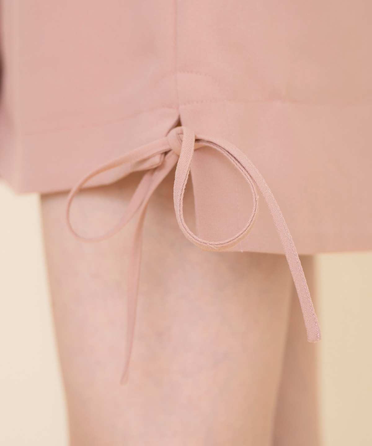 フロントボタンミニスカート