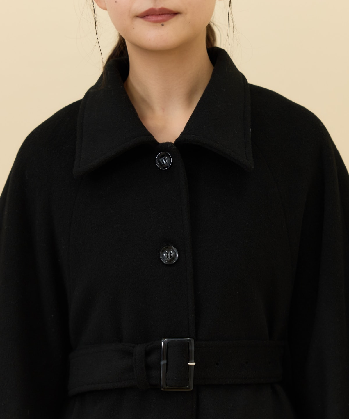 ファーケープデザインコート