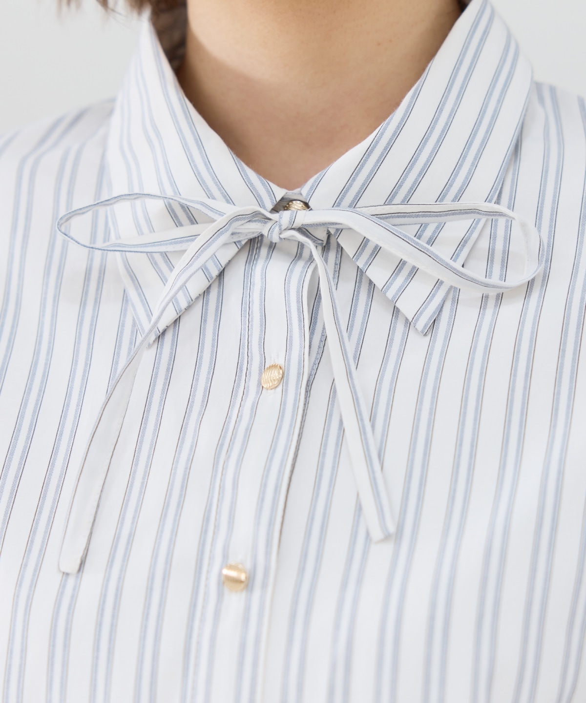 ドロストストライプシャツ