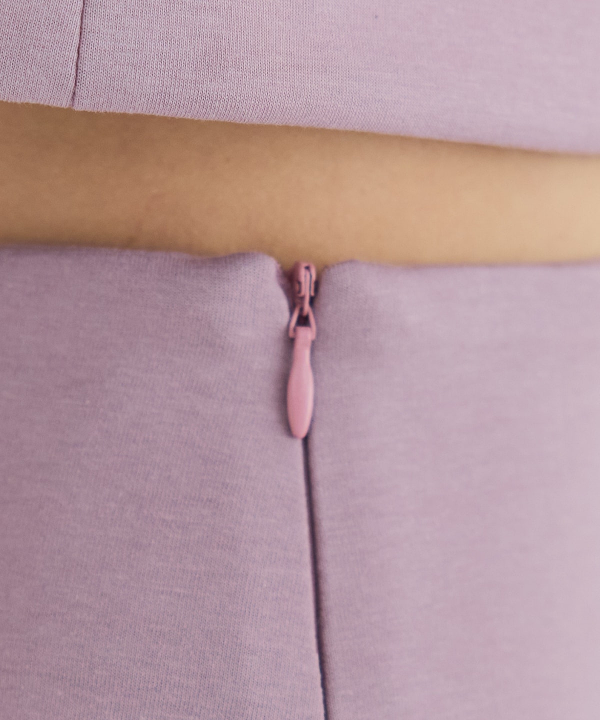 レースアップフレアミニスカート