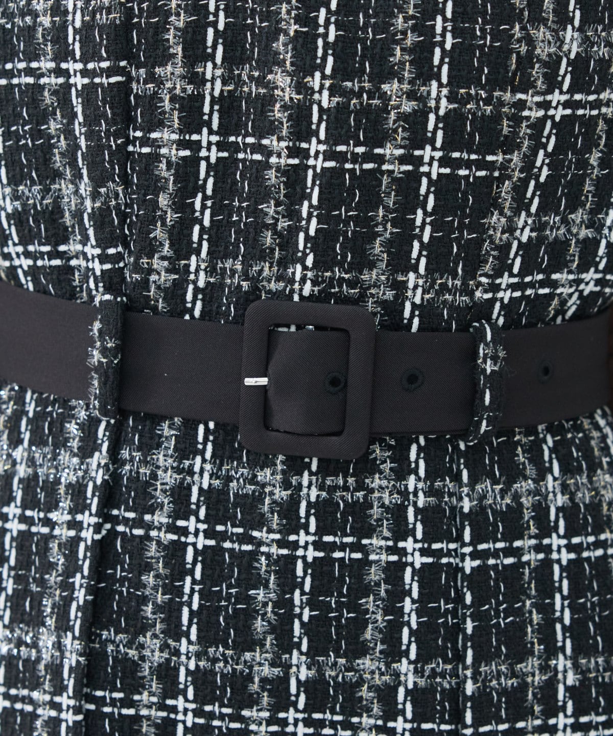 ツイードデザインジャンパースカート