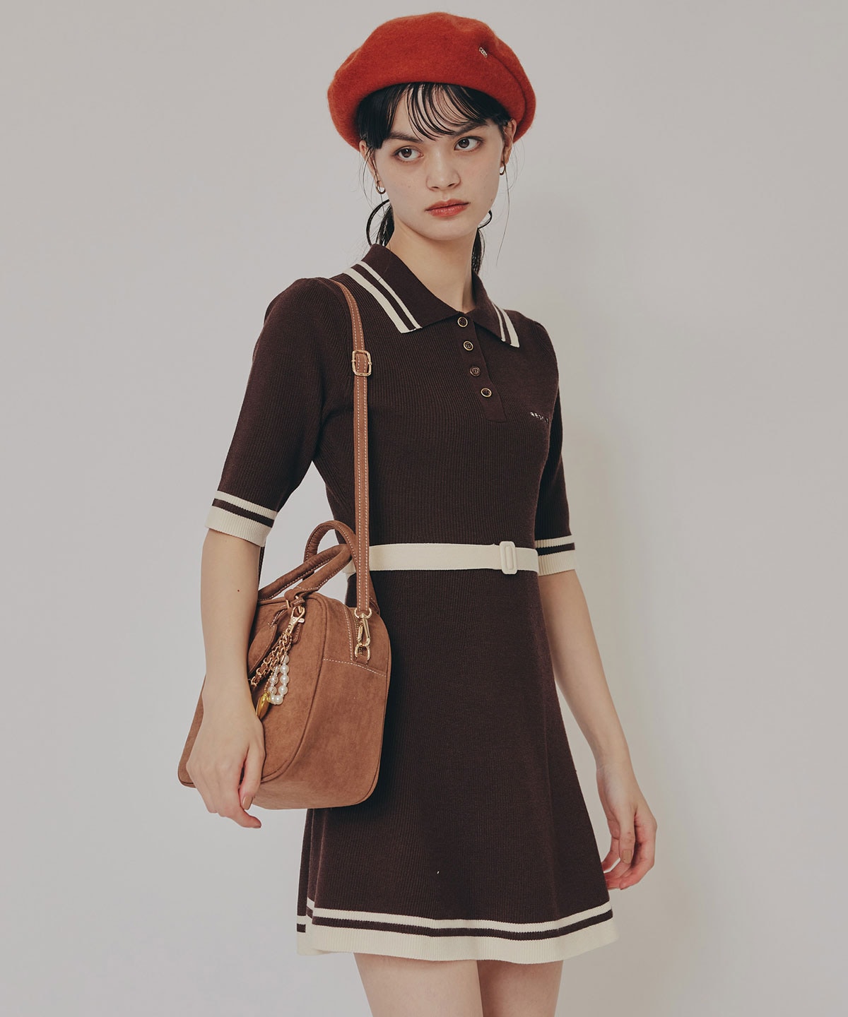 チャーム2WAYスクエアバッグ