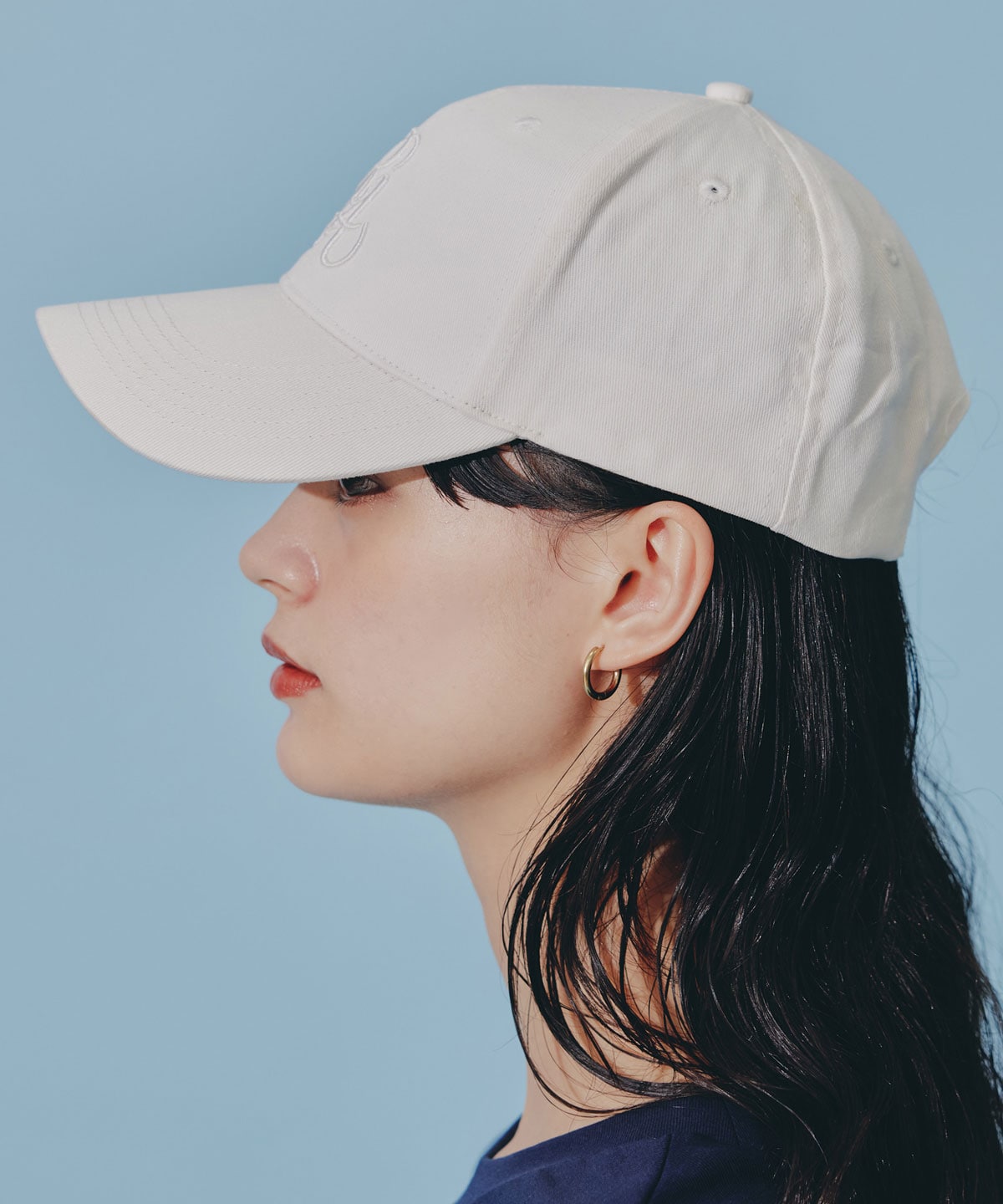 オリジナルロゴ刺繍キャップ